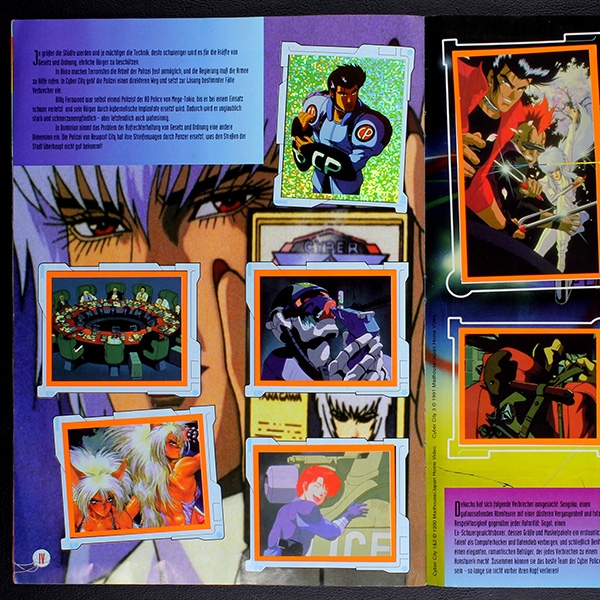 Manga Merlin sticker album complete