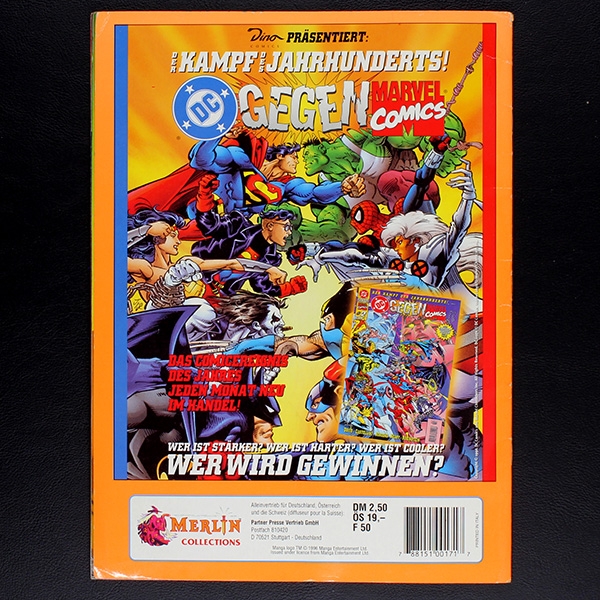 Manga Merlin sticker album complete