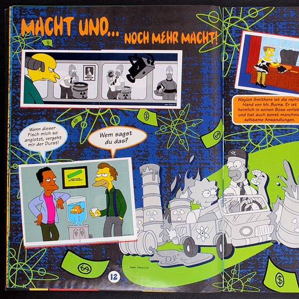 Simpsons 3 Panini Sticker Album komplett