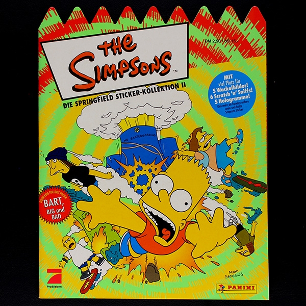 Simpsons 2 Panini Sticker Album
