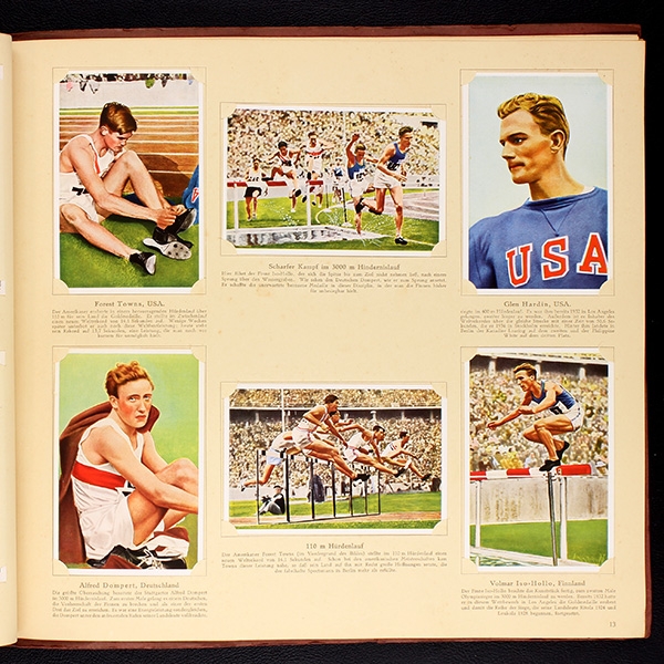 Die XI Olympiade Berlin 1936 Frank Album komplett