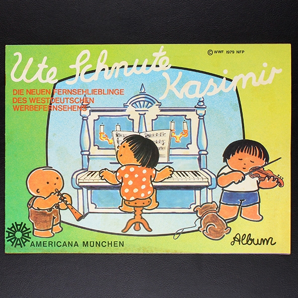 Ute Schnute Kasimir Americana Sticker Album