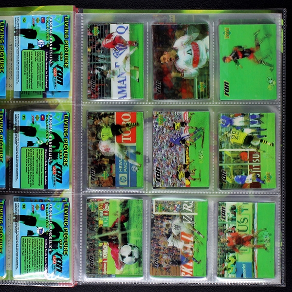 Living Pictures Fußball 98 Upper Deck Album komplett