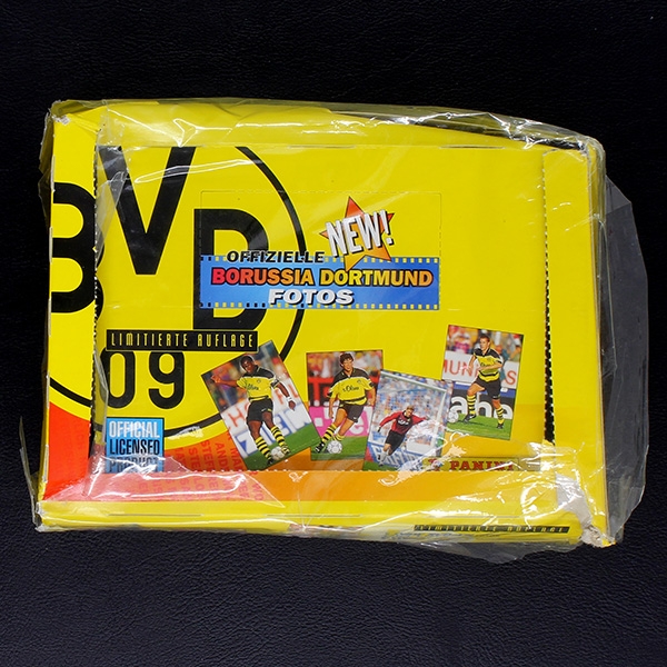 Borussia Dortmund 1997 Panini Box mit Foto Cards