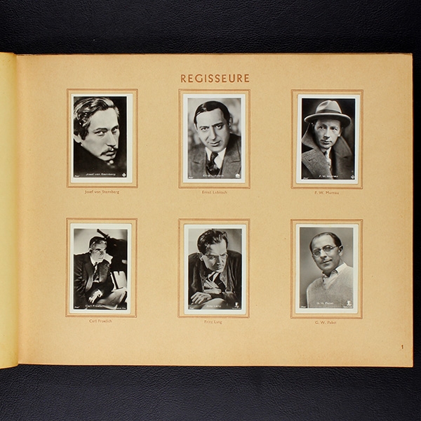 Mercedes Filmbilder 4 Batschari 1931 Album komplett