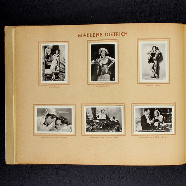 Mercedes Filmbilder 4 Batschari 1931 Album komplett