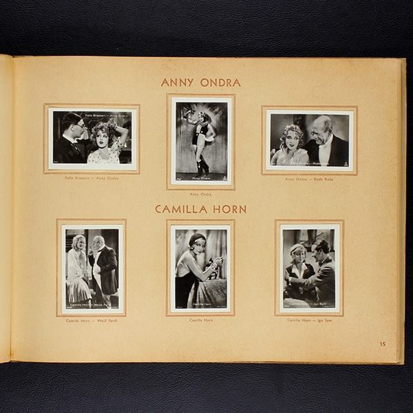 Mercedes Filmbilder 4 Batschari 1931 Album komplett