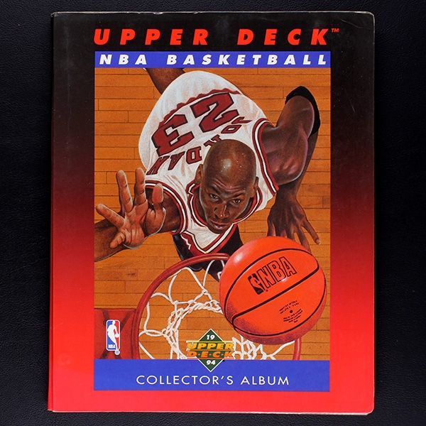 NBA Basketball 94 Upper Deck Ordner Trading Cards