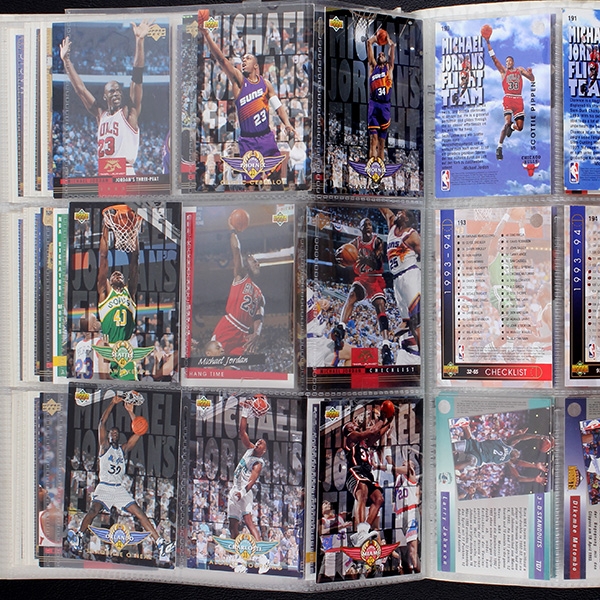 NBA Basketball 94 Upper Deck Ordner Trading Cards