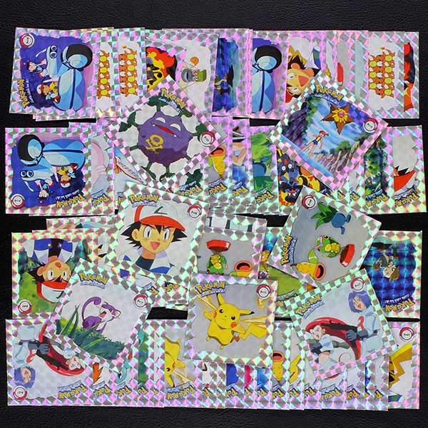 Pokemon artbox 1300 stickers + 70 rare glitter