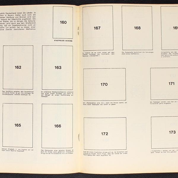 Polizei Americana Sticker Leeralbum