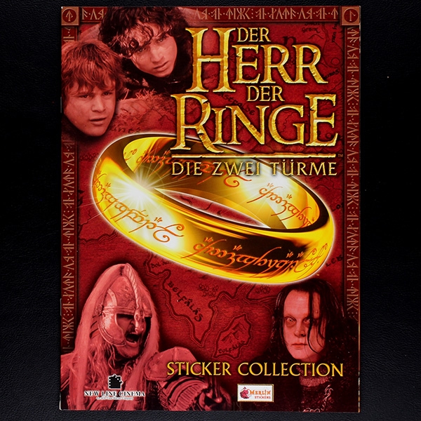 Herr der Ringe 2 Merlin Sticker Album