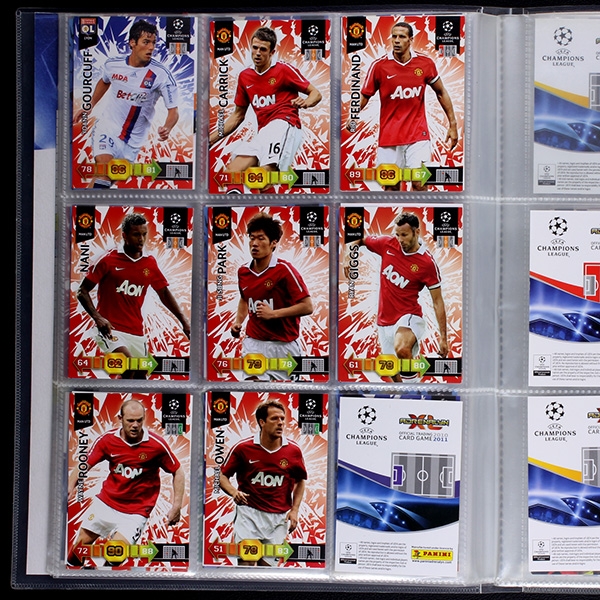 Champions League 2010 Panini Trading Cards Ordner
