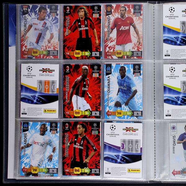 Champions League 2010 Panini Trading Cards Ordner