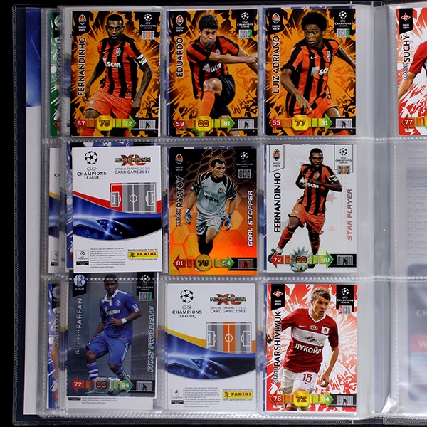 Champions League 2010 Panini Trading Cards Ordner