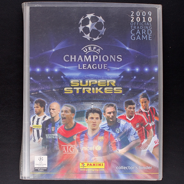 Champione League 2009 Panini Album mit 200 Trading Cards