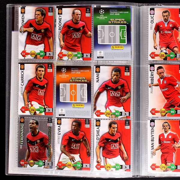 Champione League 2009 Panini Album mit 200 Trading Cards