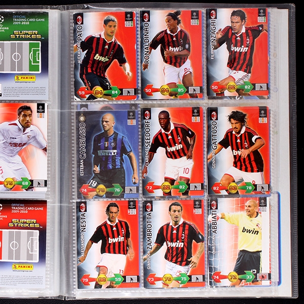 Champione League 2009 Panini Album mit 200 Trading Cards