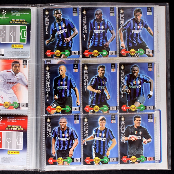 Champione League 2009 Panini Album mit 200 Trading Cards