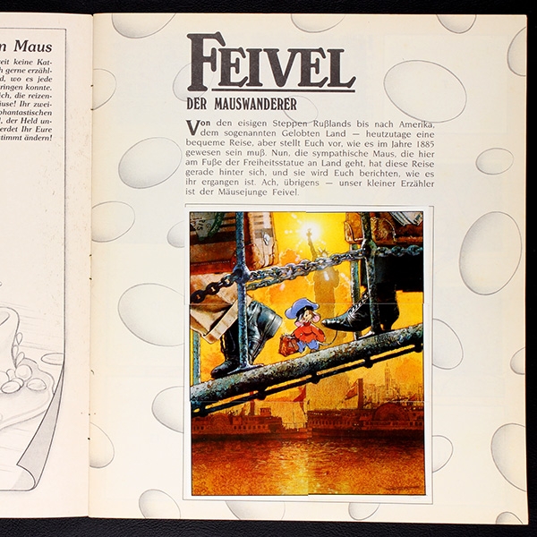 Feivel Panini Sticker Album komplett