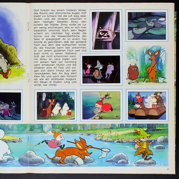 Mumins Panini Sticker Album komplett