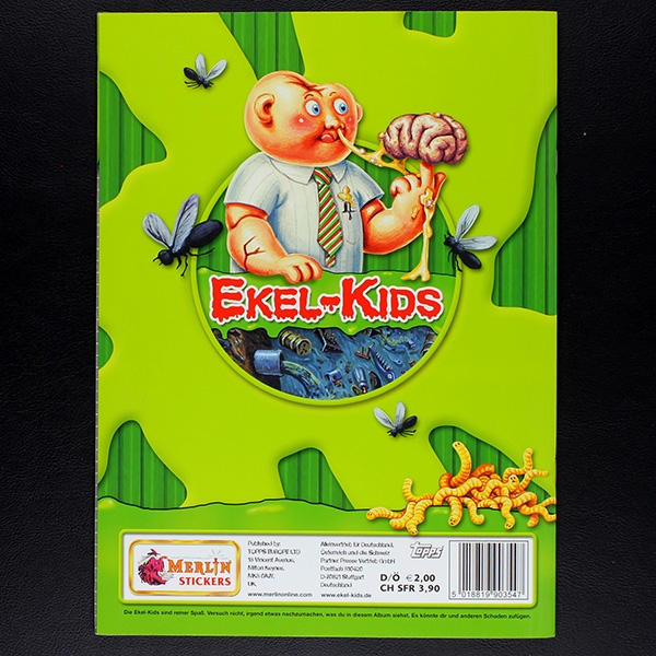 Ekel-Kids Panini empty sticker album