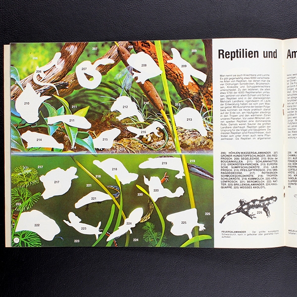 Unsere Natur Arne Import Sticker Leeralbum