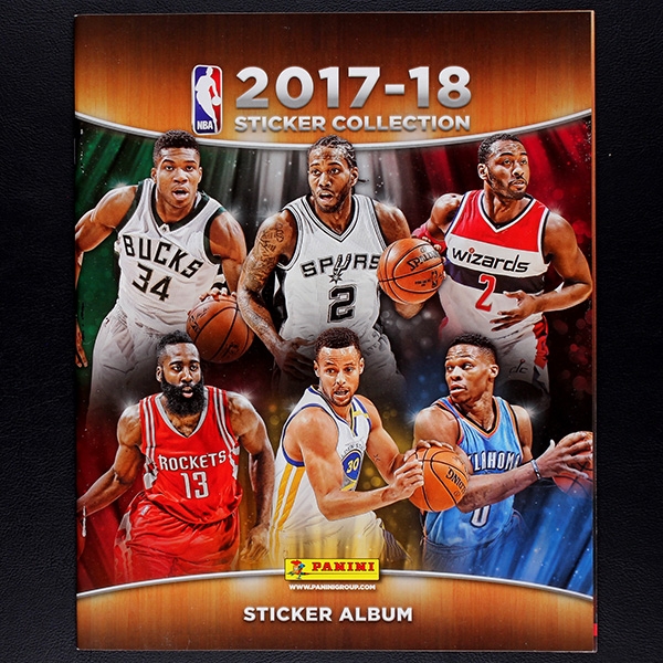 NBA Basketball 2017 Panini Sticker Album