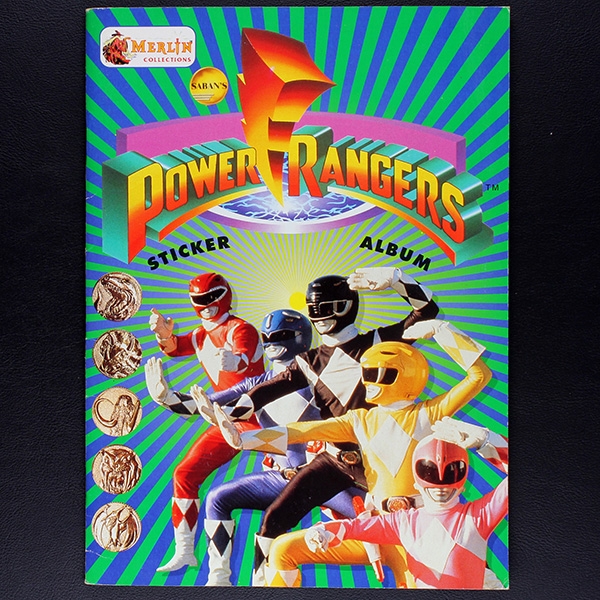 Power Ranger Merlin Sticker Album