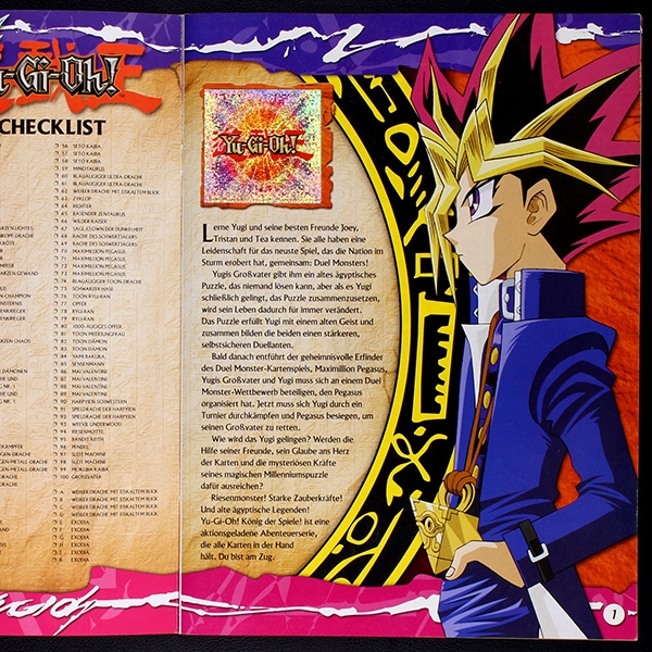 Yu-Gi-Oh! Merlin Sticker Album komplett