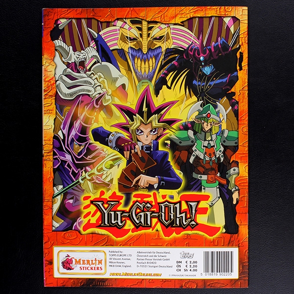 Yu-Gi-Oh! Merlin Sticker Album komplett