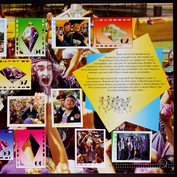 Power Ranger Film Merlin Sticker Album -55