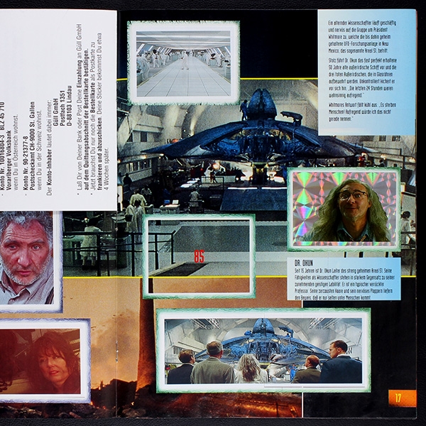 Independece Day Merlin Sticker Album komplett -16