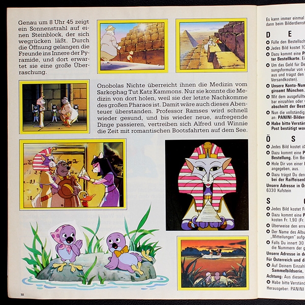 Alfred J. Kwak Panini Sticker Album komplett