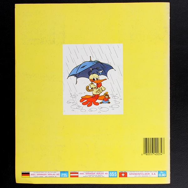 Alfred J. Kwak Panini Sticker Album komplett