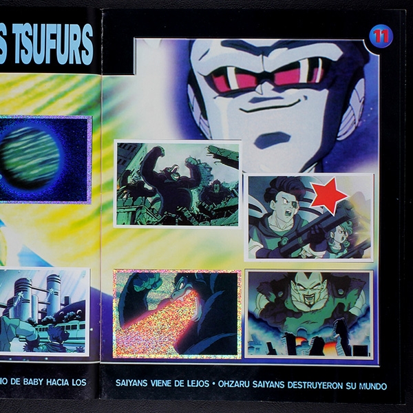 Dragon Ball GT Panini sticker album almost complete - E