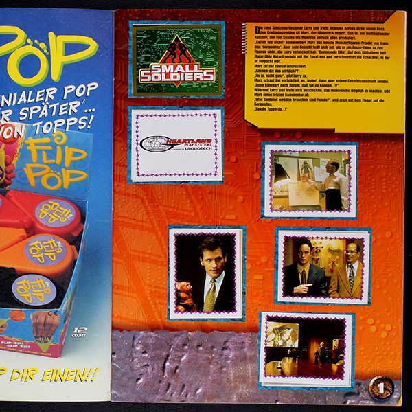 Small Soldiers Merlin Sticker Album 50%