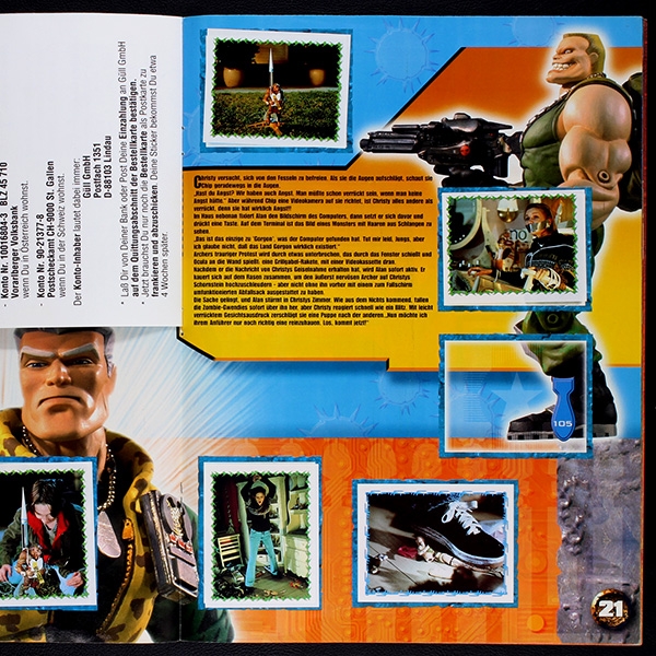 Small Soldiers Merlin Sticker Album 50%