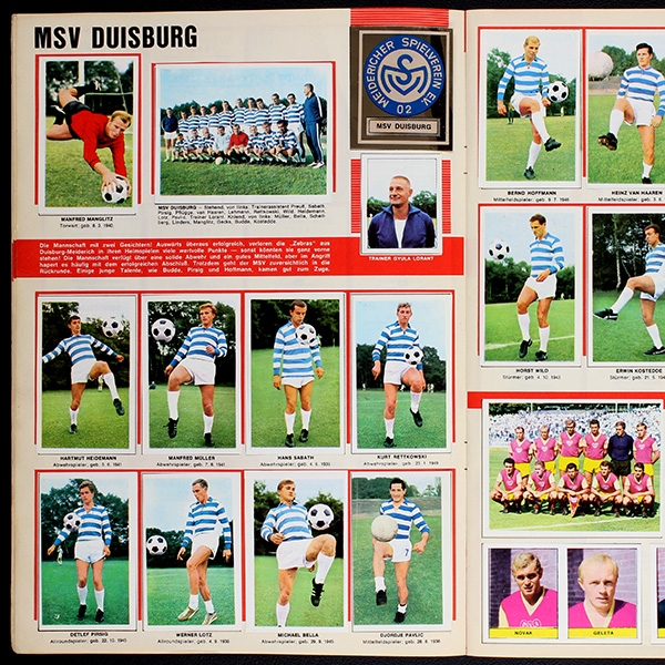 Bundesliga-Asse 1968 Sicker Album -120