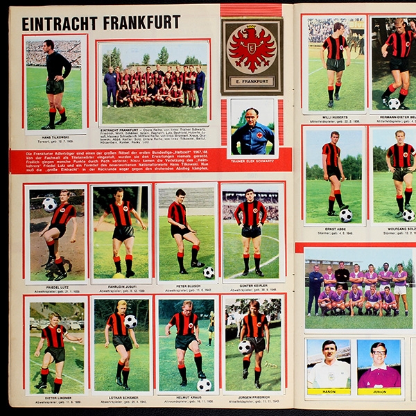Bundesliga-Asse 1968 Sicker Album -120