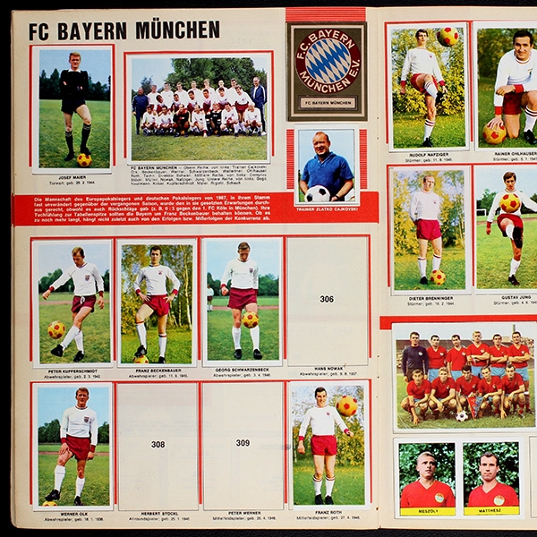 Bundesliga-Asse 1968 Sicker Album -120