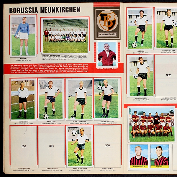 Bundesliga-Asse 1968 Sicker Album -120