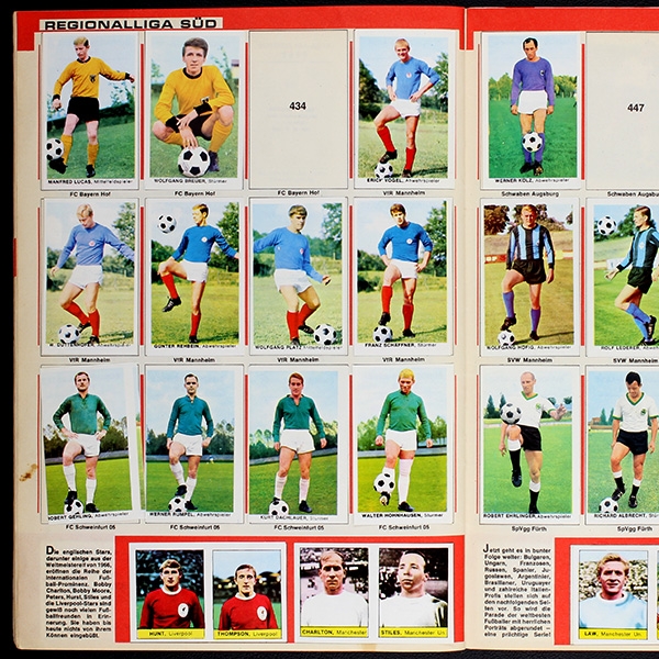 Bundesliga-Asse 1968 Sicker Album -120