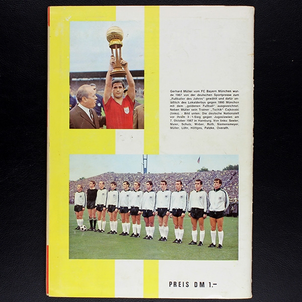 Bundesliga-Asse 1968 Sicker Album -120