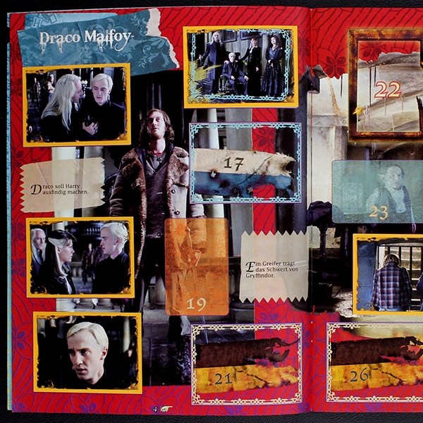 Harry Potter Heiligtümer des Todes Panini Sticker Album