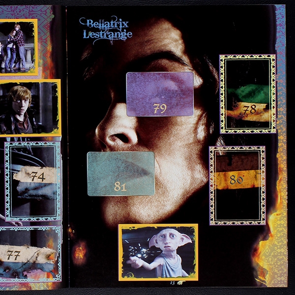 Harry Potter Heiligtümer des Todes Panini Sticker Album