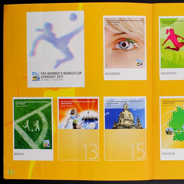 Germany 2011 Panini album with stickers
