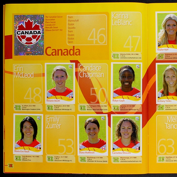 Germany 2011 Panini album with stickers