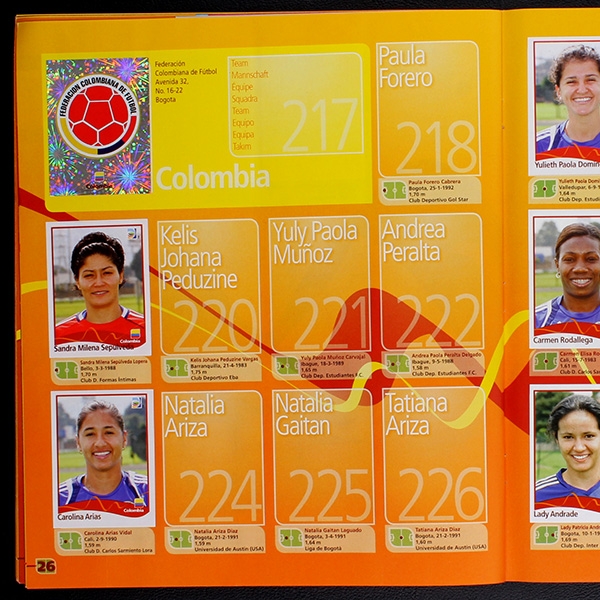 Germany 2011 Panini album with stickers
