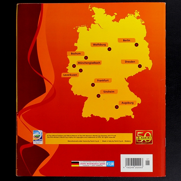 Germany 2011 Panini album with stickers